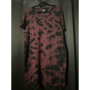 Hot Topic plus size acid wash dress